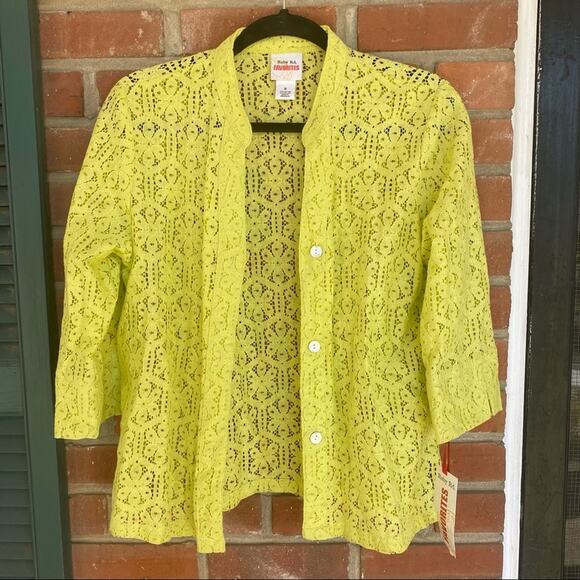 NWT button down lime green shirt - Picture 1 of 6